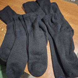 Black Ankle Socks