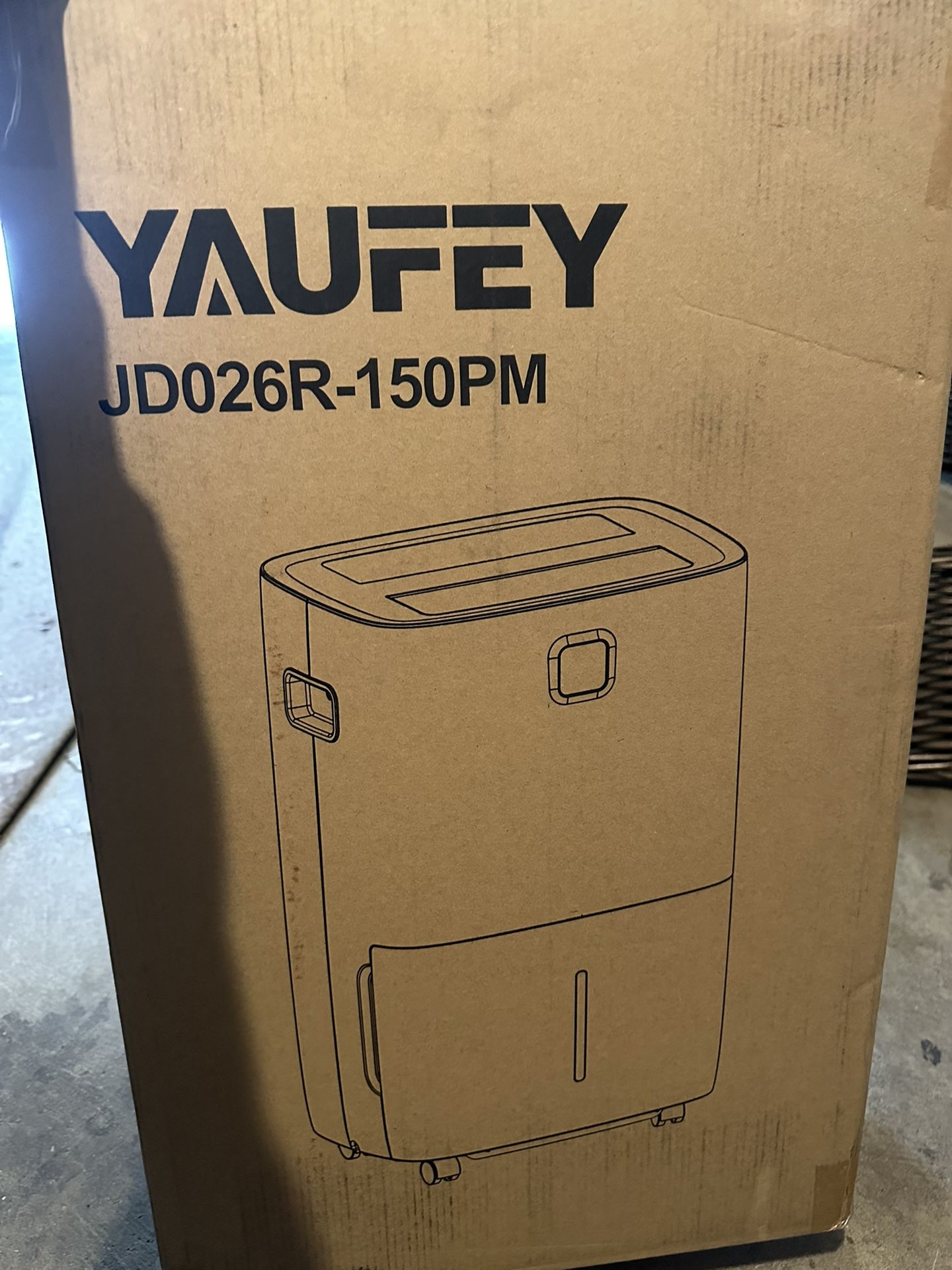 Yaufey 150 Pints Energy Star Dehumidifier with Pump for Home, Basement and Large Room up to 7000 Sq.