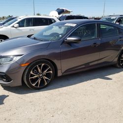 Used Parts 2016 2021 Honda Civic Sport Engine Transmission Bumper Headlight Hood Grille Cv Joint Control Arm Rack Pinion Alternator Ac Compressor Dash