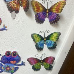 New Set Of 4 Butterflies 