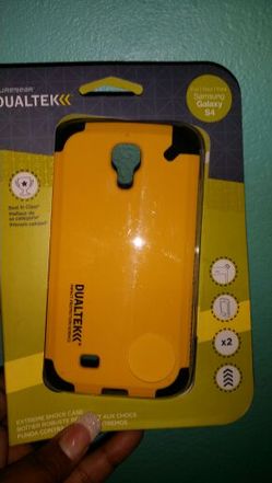 Hard cell phone cover...Samsung s4..protects your phone!...brand new!