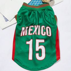 Mexico dog jersey 