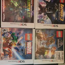 4 Nintendo 3ds games
