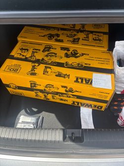 NEW DEWALT TOOLS