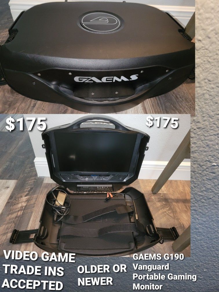 GAEMS G190 Vanguard Portable Gaming Monitor SELL OR TRADE