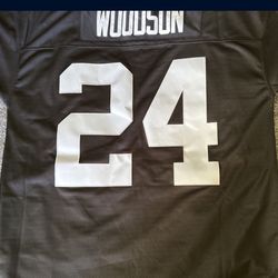 Raiders Woodson 24 Jersey 