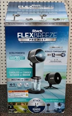 Shark flexbreeze pro mist flex breeze