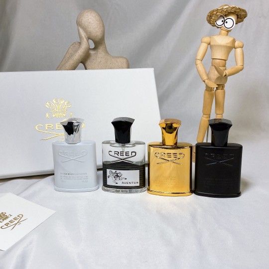 Creed Perfume Medium Sample Four Piece Gift Set 30ml