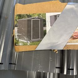  6 ft. x 5 ft.  Steel Shed