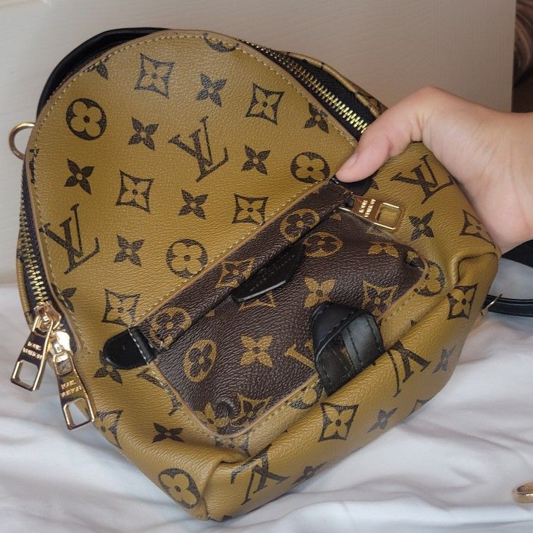 Vuitton Monogram Canvas Palm Spring Mini Lv Backpack Louis Vuitton