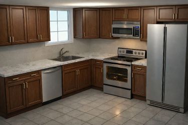 10' x 10' Kitchen Cabinets Double Shaker