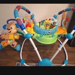 Baby Einstein Jumper and FP Walker Toy