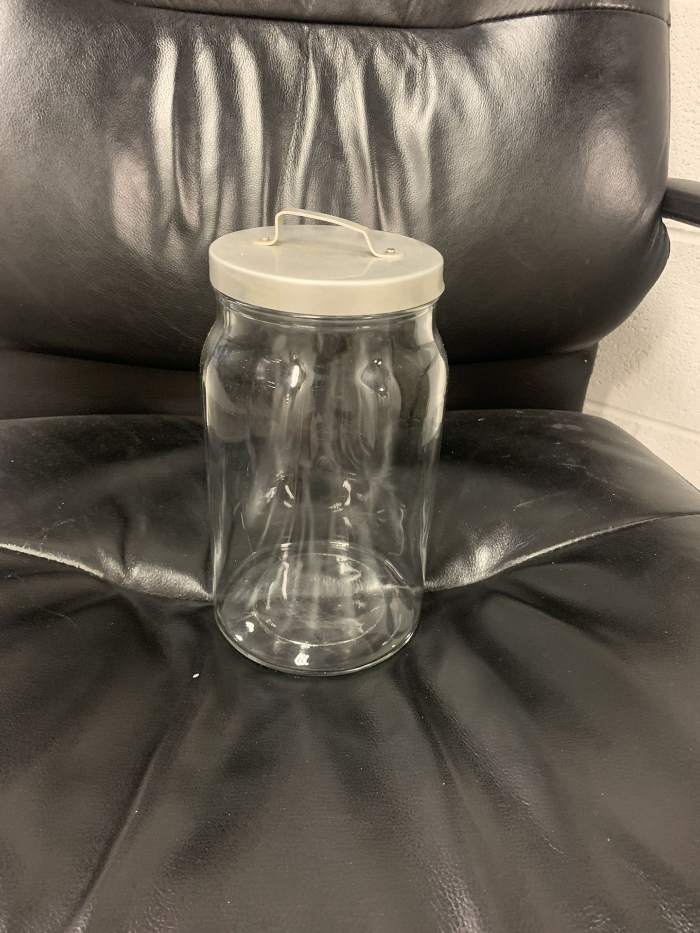 Berken Ikea glass Jars With Silver Air Tight Lids