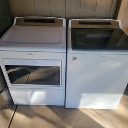 Washer And Dryer Gas Whirlpool Cabrio Can̈on Size Capacity Plus Tube With Warranty $600