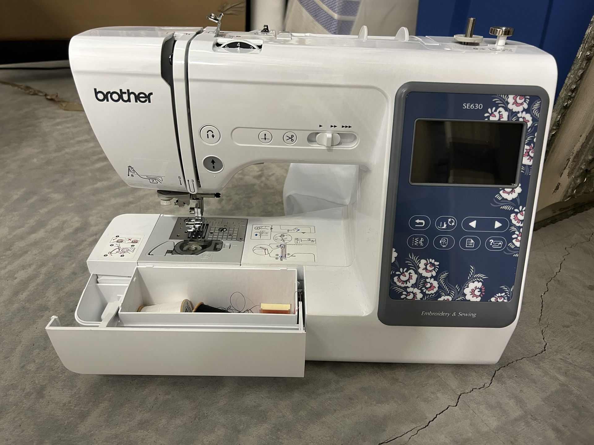 Brother SE630 Sewing And Embroidery Machine 4x4
