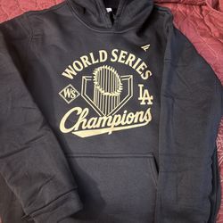 Dodgers ( New) Hoodie  World Champions $10 Size Medium 