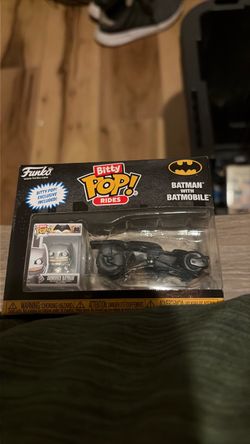 Bitty pop rides Batman