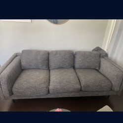 Grey Mid century Modern Couch