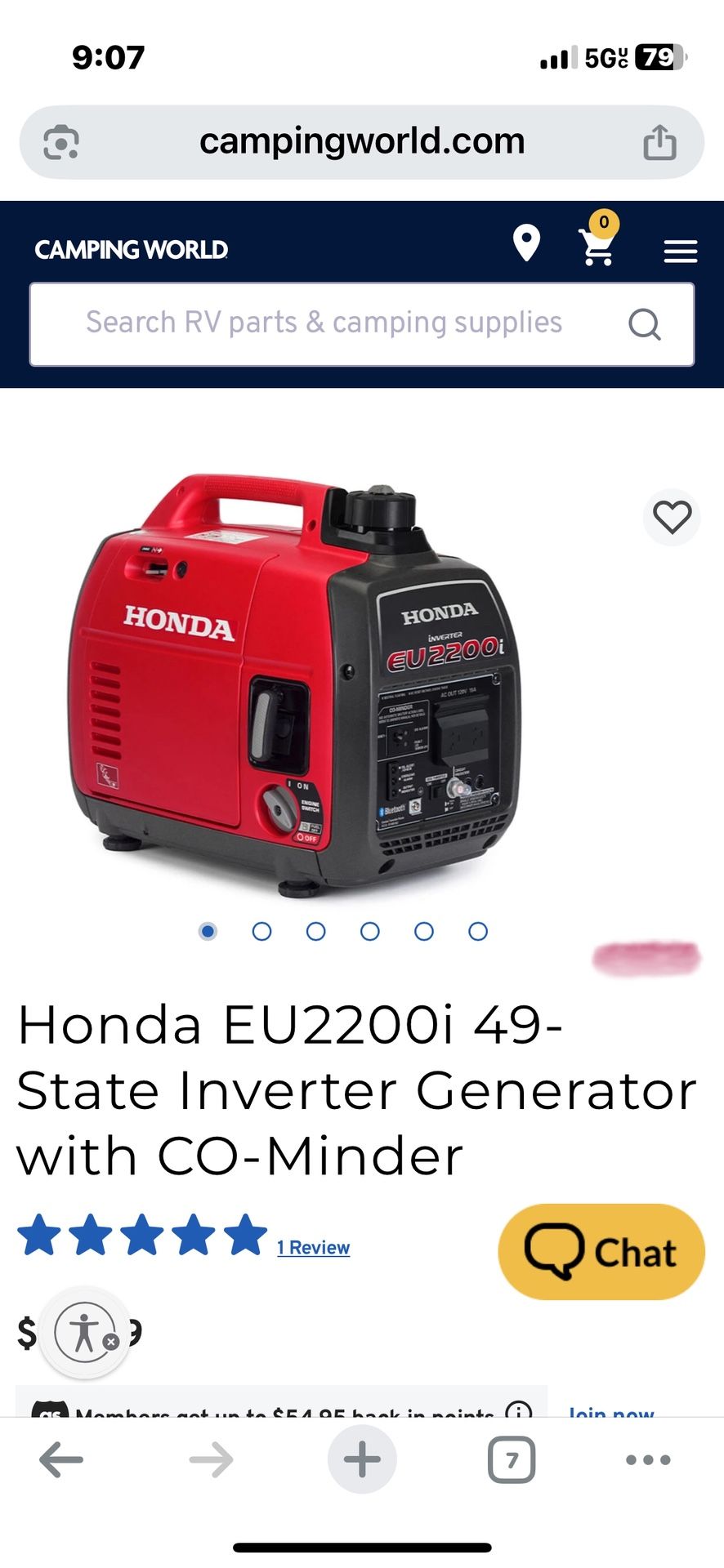 Portable Silent Generator Used