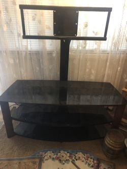 Flat screen stand.