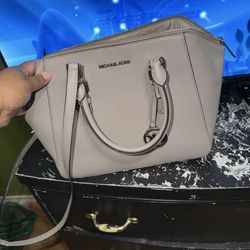 Michael Kors Grey Crossbody