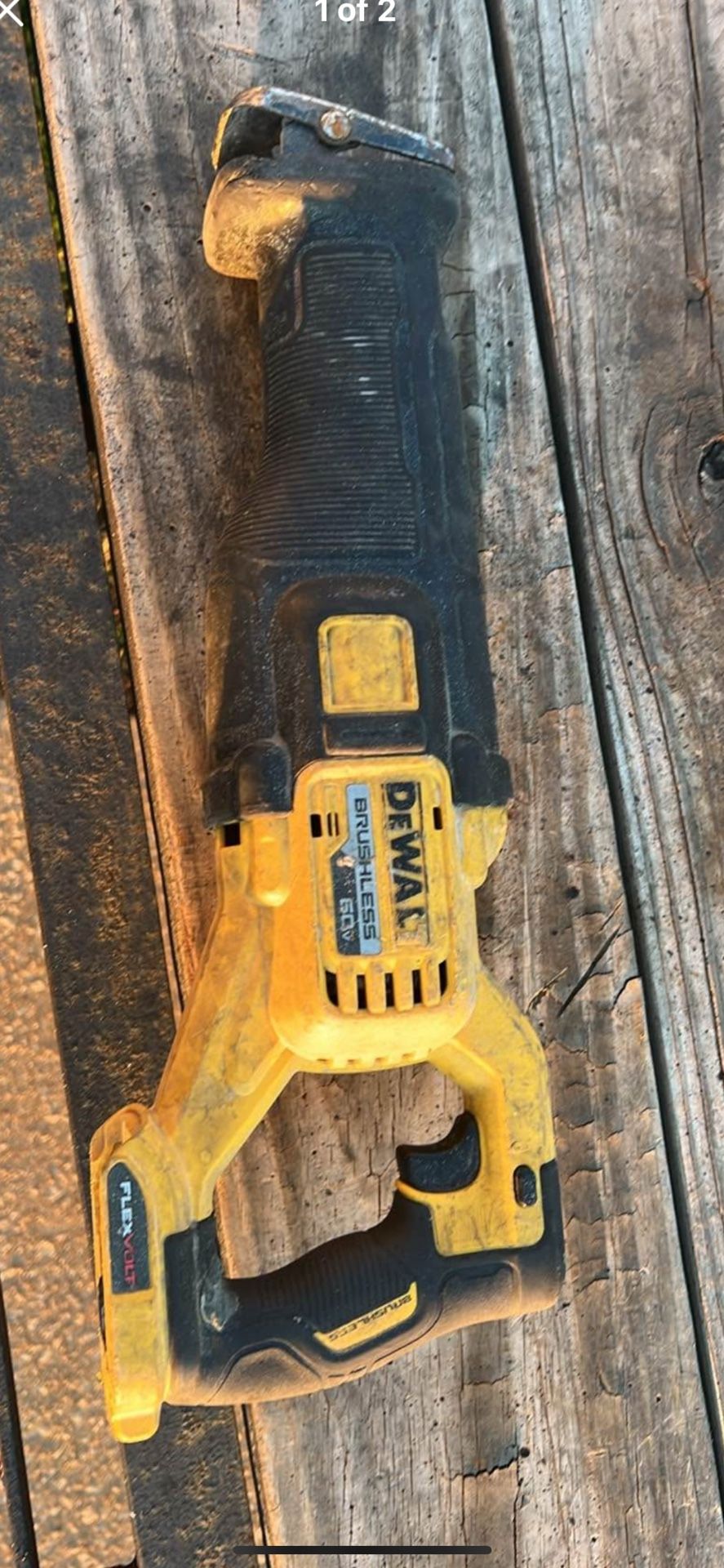 60v Dewalt Sawzall