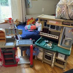 Kids Kitchen & Checkout Stand 