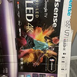Hisense U7 4K 55” Inch Smart Tv