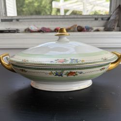 Meito China Covered Serving Bowl 