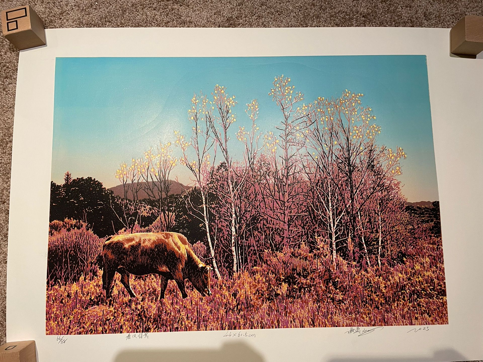 Woodcut art