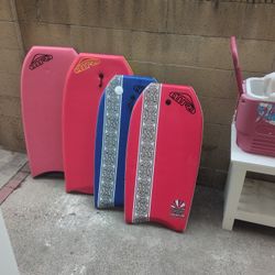 4 Body Boards $35