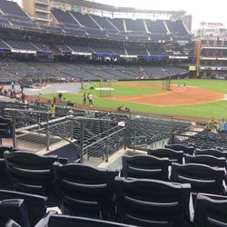 2 Tix Padres v Nationals Tue 6/25 Field Box 115 8th Row  - Bobblehead  Great View Great Deal!