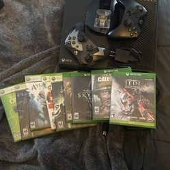 Xbox One 500gb Bundle With 9 Games 