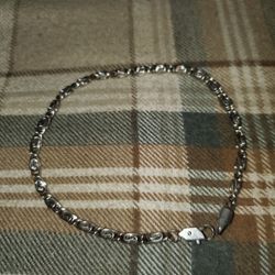 Vintage 9" Silver 925 Bracelet In Perfect Condition 