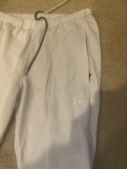 Needles White Sweatpants