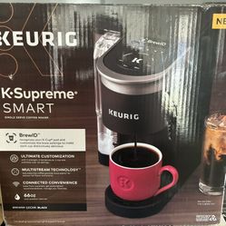 Digital Keurig Smart K Supreme. 