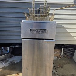 American Range commercial deep fryer