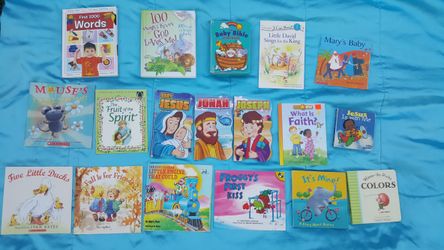 BIBLE STORY BOOKS+OTHER KIND BOOKS