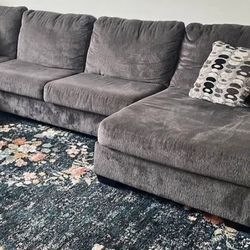 Grey Sectional Couch 