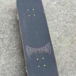 Independent Skate Board With Good Trucks And Good Bearings