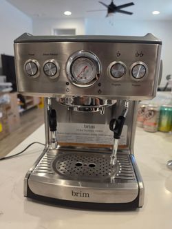 Used Brim 19-Bar Espresso Maker
