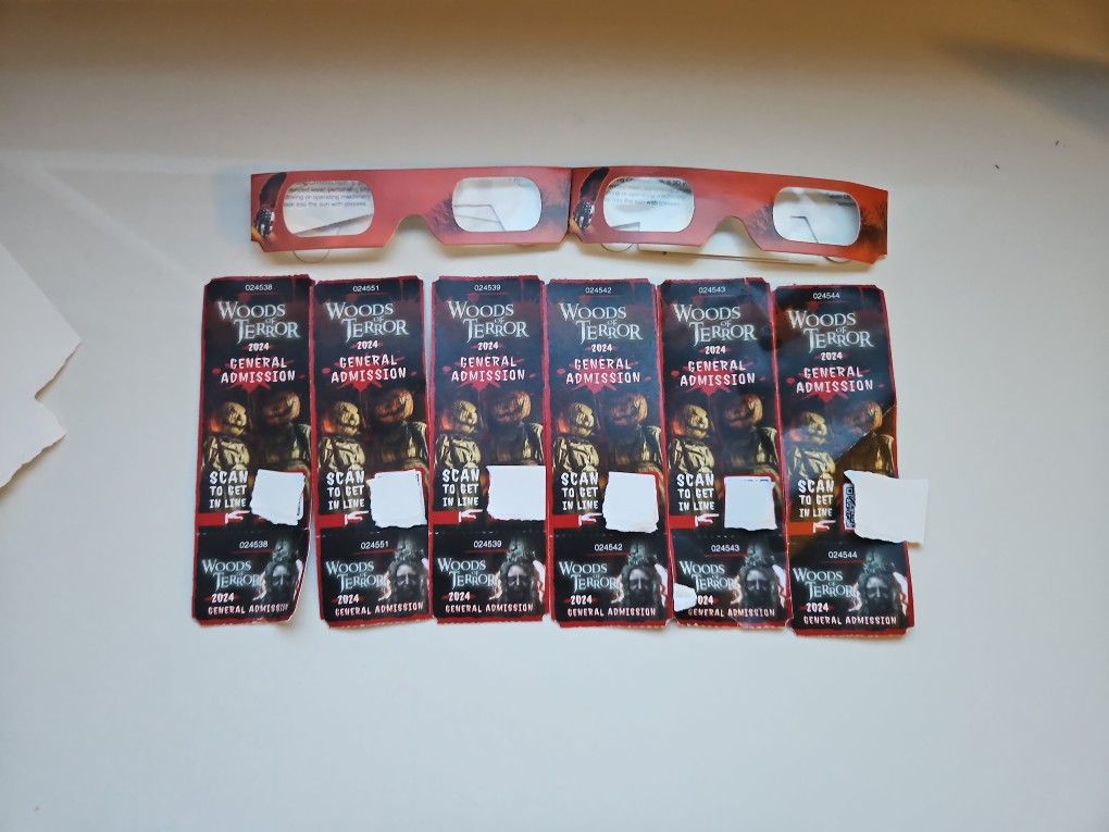 Woods of Terror Tickets