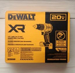 DEWALT 20V MAX XR BRUSHLESS 1/4" HAMMER DRILL.(TOOL ONLY)