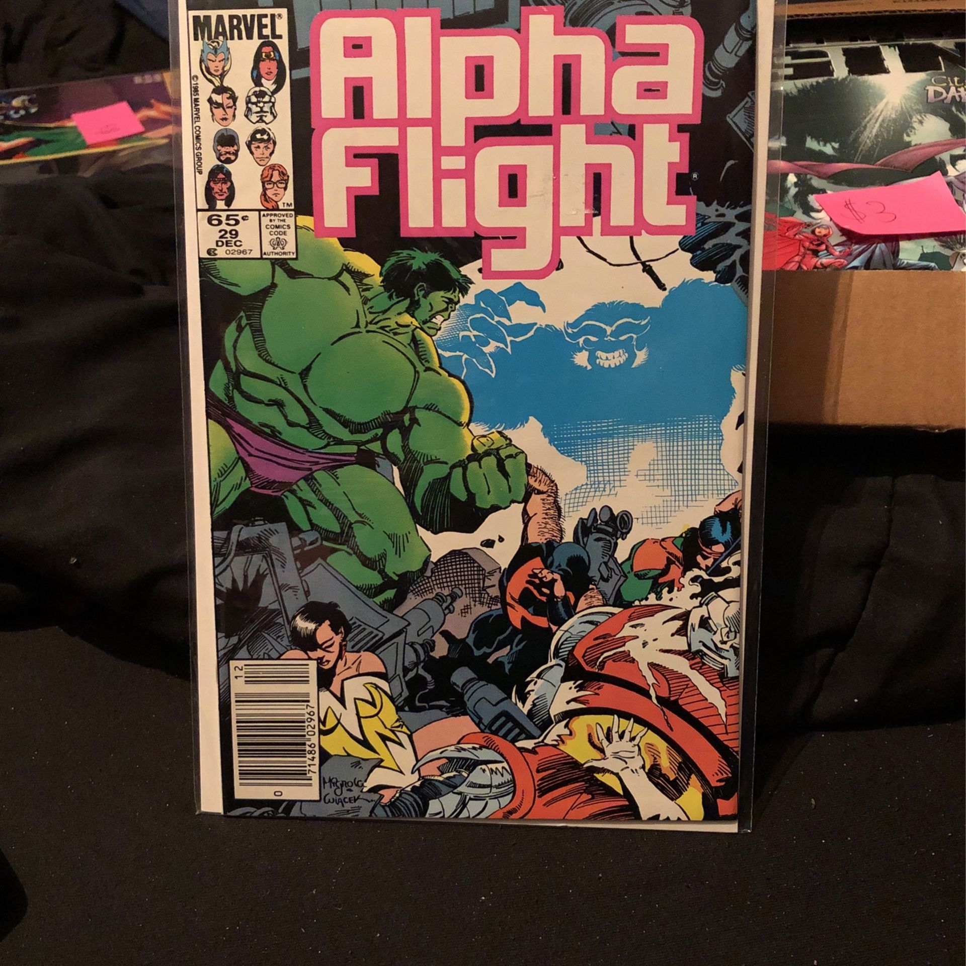Marvel Comic Alpha Flight Comic