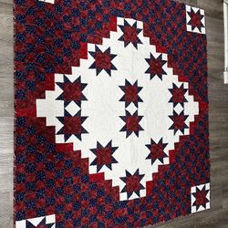 Handmade Quilt 57“ X 51“
