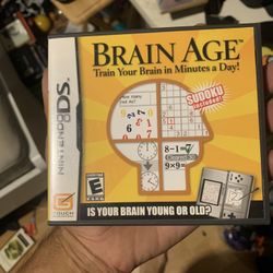 Brain Age Nintendo DS