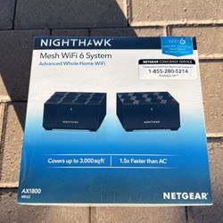 Nethear Nighthawk Mesh WiFi 6 System
