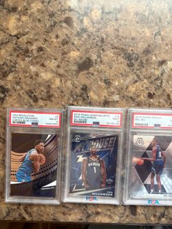 PSA Graded NBA Basketball Card Lot of 3