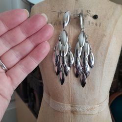 OG EARRINGS.  NEW CONDITION $ 50.00 