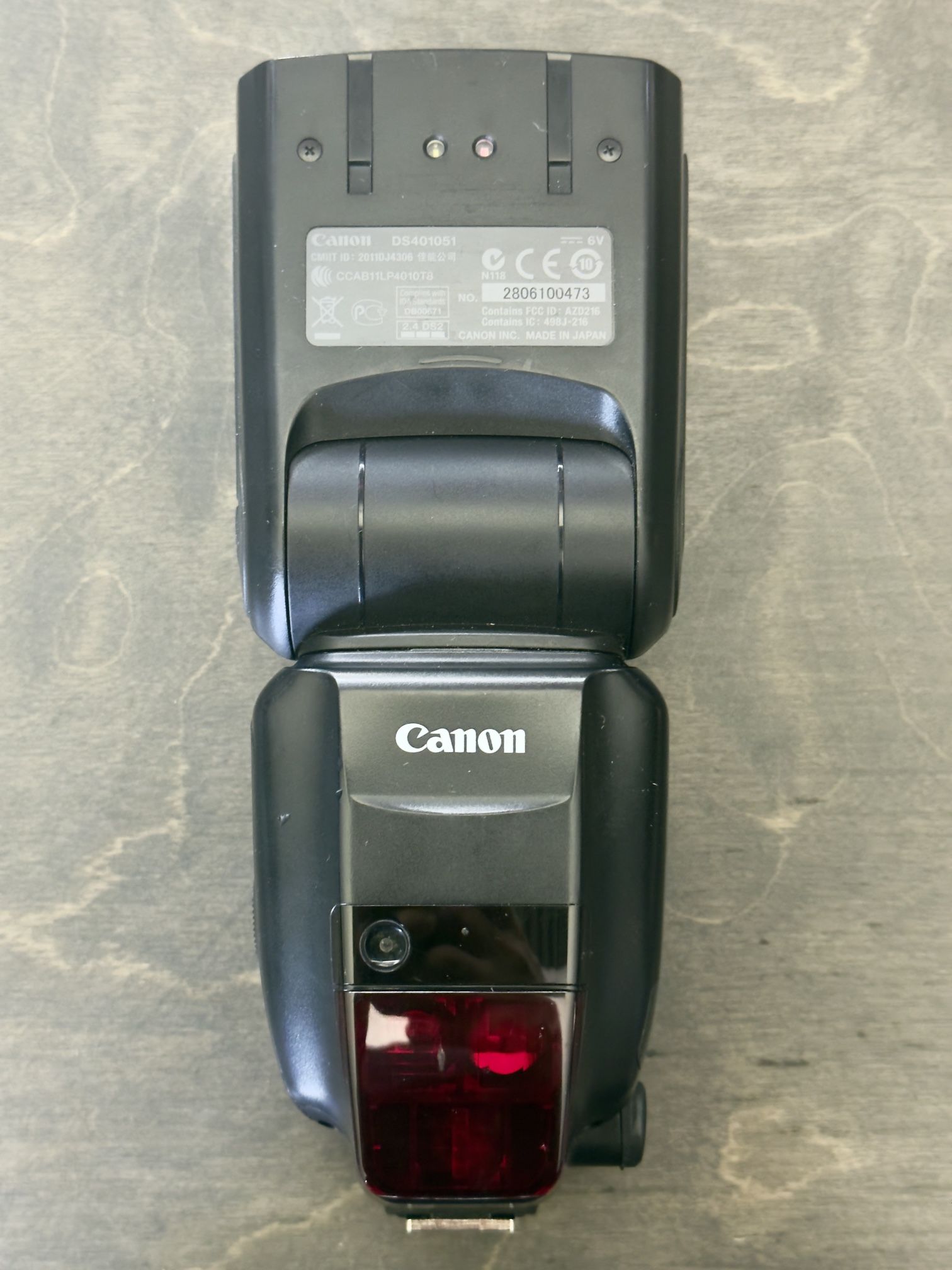 Canon 600EX-RT Speedlite Flash